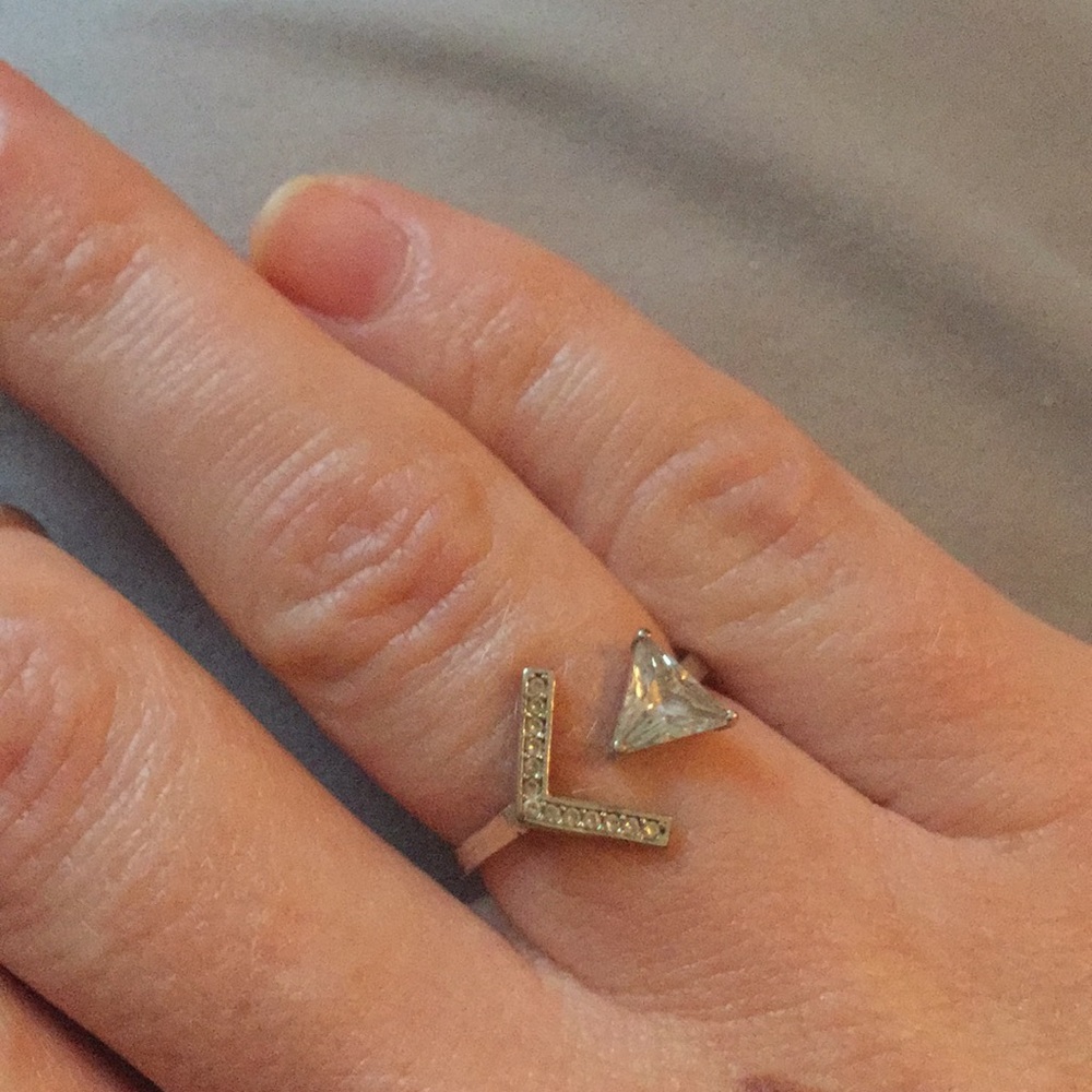 Sterling silver wrap ring